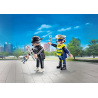 Playmobil - Politieman en inbreker, 71804