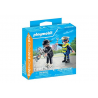 Playmobil - Politieman en inbreker, 71804