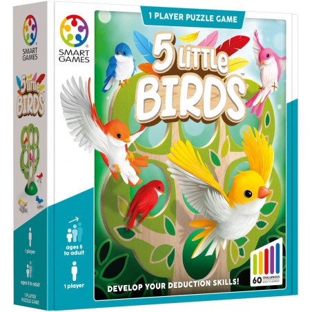 Smartgames - 5 Little birds (60 opdrachten)