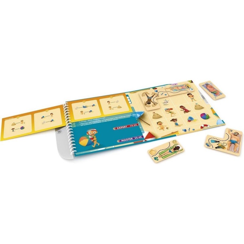 Smartgames - Puzzle Beach magnetisch reisspel (48 opdrachten)