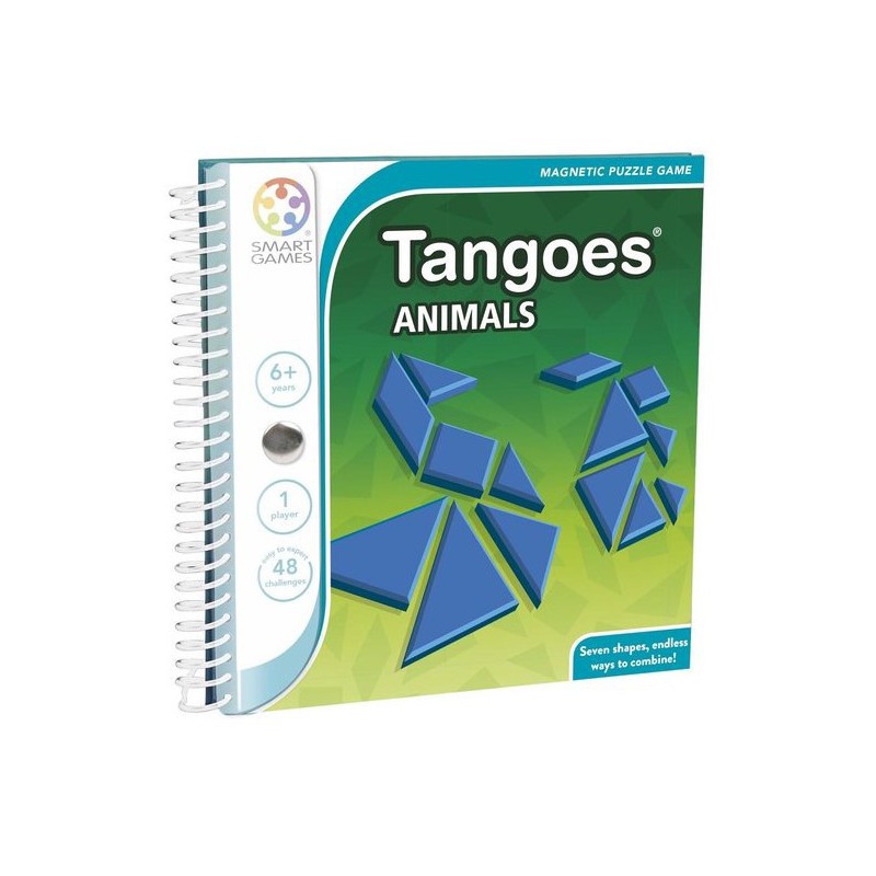 Smartgames - Tangoes Animals magnetisch reisspel (48 opdrachten)