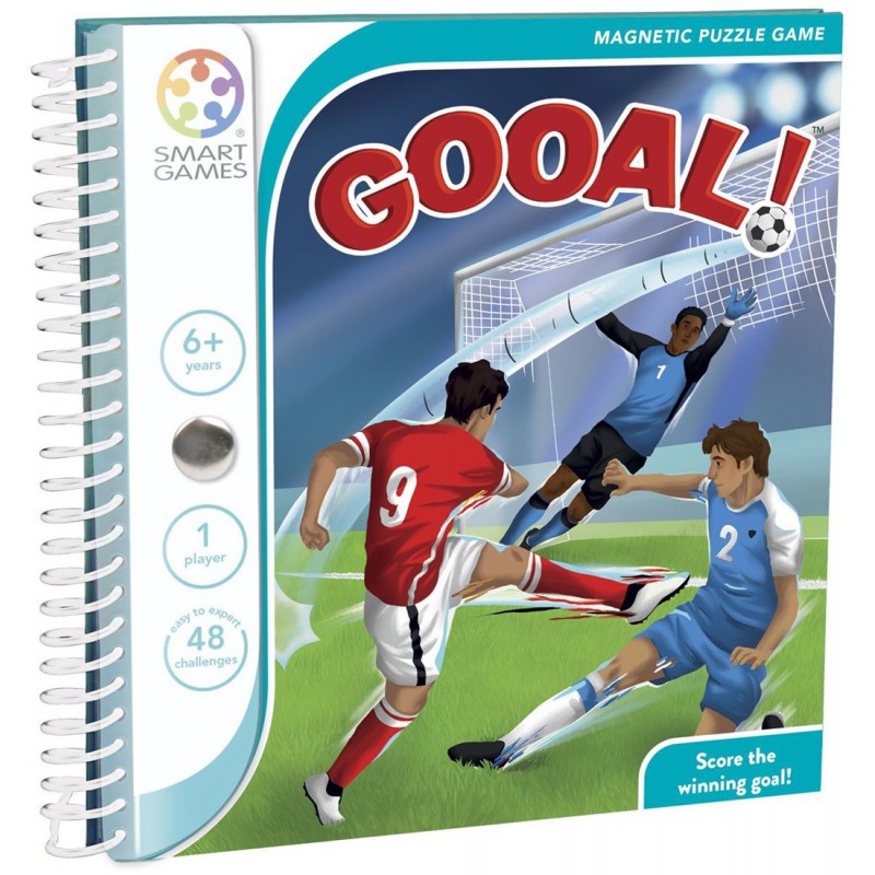 Smartgames - Gooal! magnetisch reisspel (48 opdrachten)