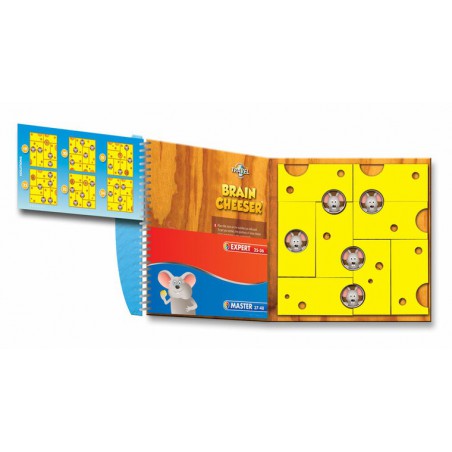 Smartgames - Brain Cheeser magnetisch reisspel (48 opdrachten)