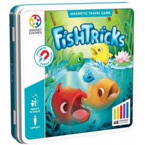 Smartgames - Fishtricks magnetisch denkspel (48 opdrachten)