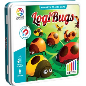 Smartgames - Logibugs magnetisch denkspel (48 opdrachten)