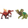 Schleich Vuur dinosaurus vs. Jungle hagedis 70834