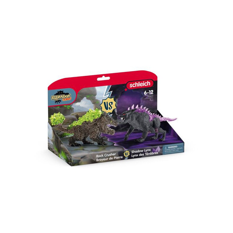 Schleich Schaduwlynx vs. Rotsbreker, 70827