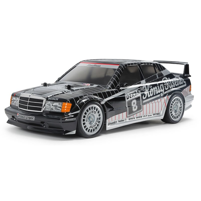 MB 190E Evo.II '91 König- Pilsner (TT-02),Tamiya, Modelbouw RC