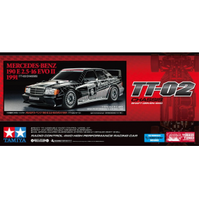 MB 190E Evo.II '91 König- Pilsner (TT-02),Tamiya, Modelbouw RC