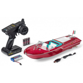 Bestuurbare boot, Bella Luisa, 2.4G 100% RTR, Carson
