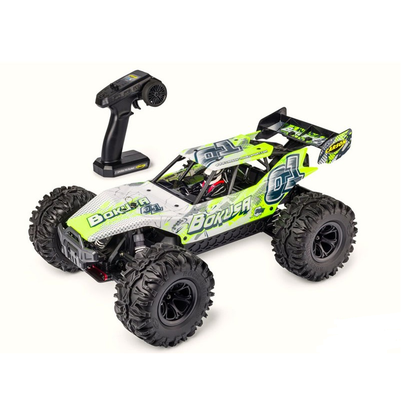 Bokusa (Licht groen/geel) Brushless, 2.4G 100% RTR, Carson