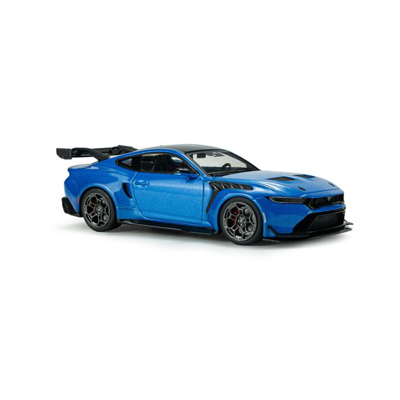 Ford Mustang GTD '25, blauw - 1:43 - Solido