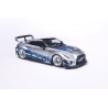 Nissan GT-R (R35) Liberty Walk Silhouette '20, zilver - 1:43 - Solido