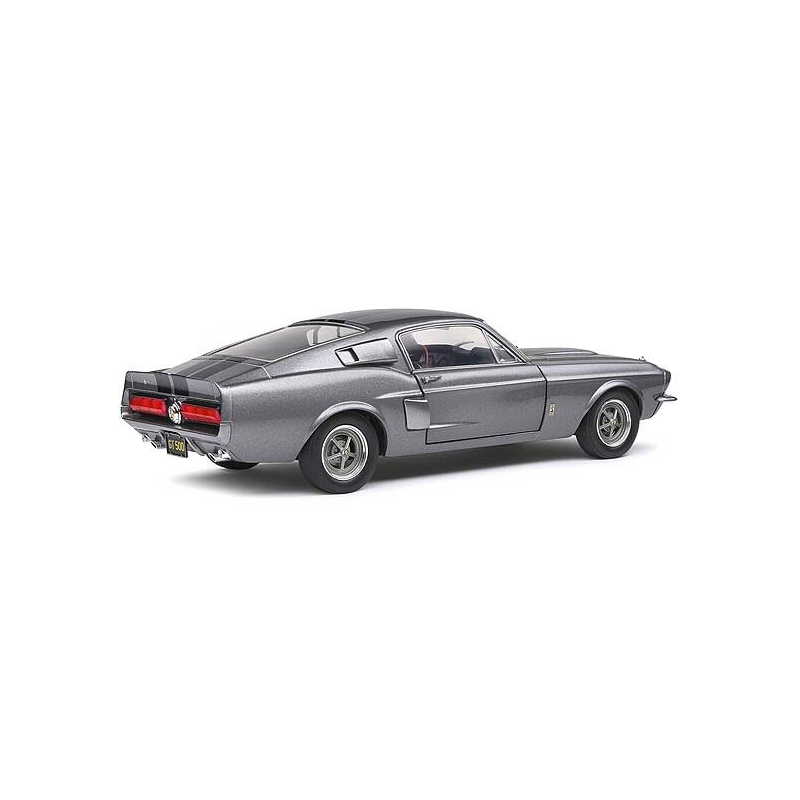 Shelby Mustang GT500 '67, grijs/zwart - 1:18 - Solido