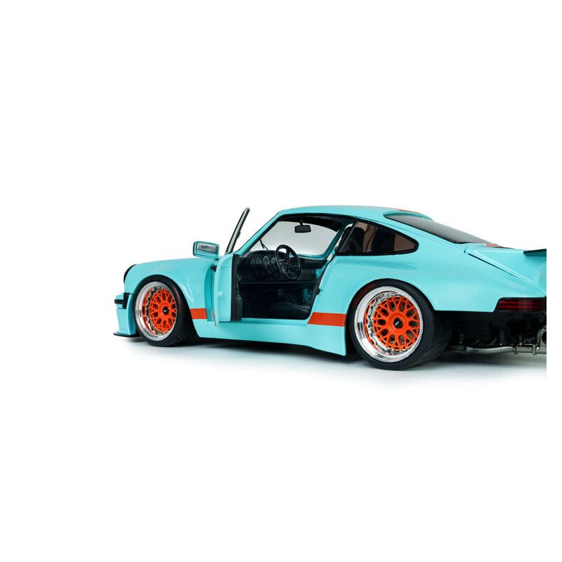 Porsche 911 KS-R By Khyzyl Saleem nr56 '26, blauw metallic - 1:18 - Solido