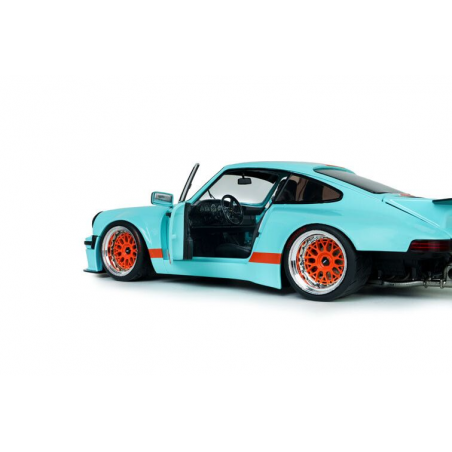 Porsche 911 KS-R By Khyzyl Saleem nr56 '26, blauw metallic - 1:18 - Solido
