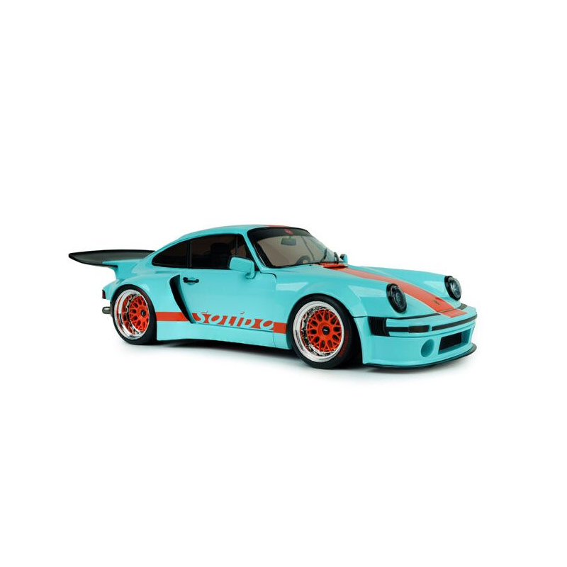 Porsche 911 KS-R By Khyzyl Saleem nr56 '26, blauw metallic - 1:18 - Solido