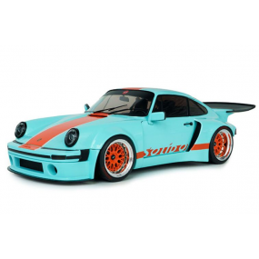 Porsche 911 KS-R By Khyzyl Saleem nr56 '26, blauw metallic - 1:18 - Solido
