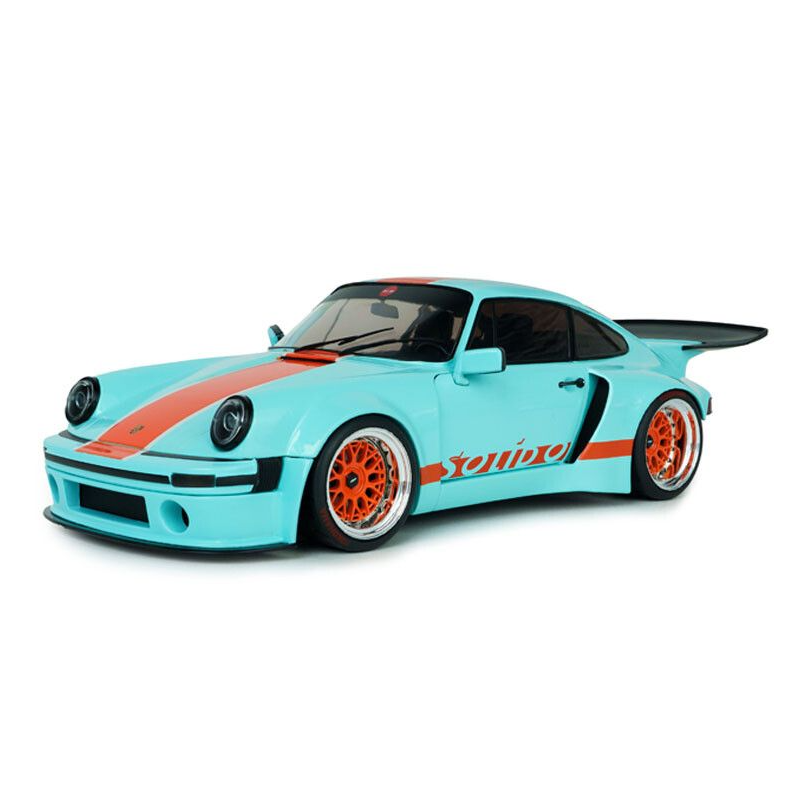 Porsche 911 KS-R By Khyzyl Saleem nr56 '26, blauw metallic - 1:18 - Solido
