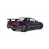 Nissan Skyline R34 GT-R Z Tune '99, paars (Midnight Purple) - 1:18 - Solido