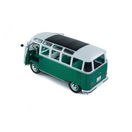 VW T1 Samba '62, groen/wit - 1:18 - Solido