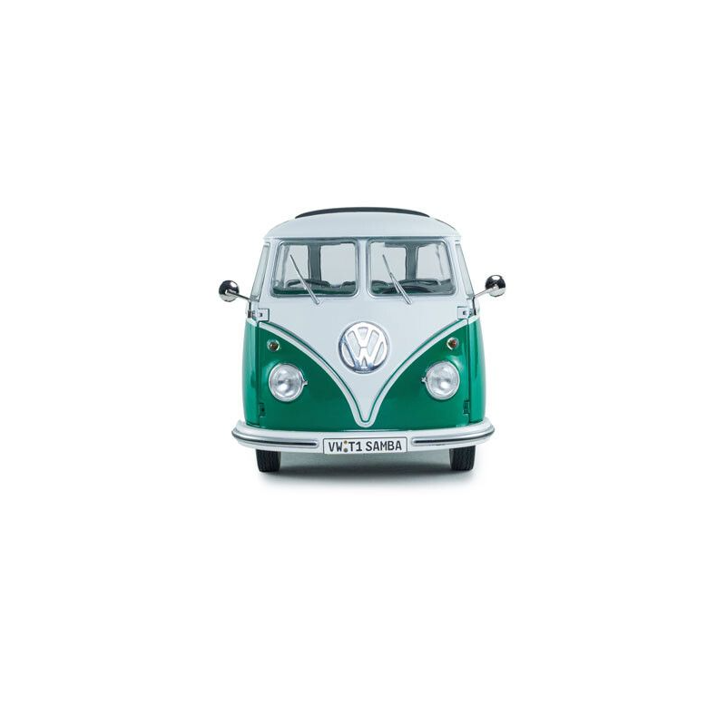 VW T1 Samba '62, groen/wit - 1:18 - Solido