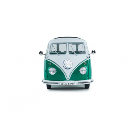 VW T1 Samba '62, groen/wit - 1:18 - Solido