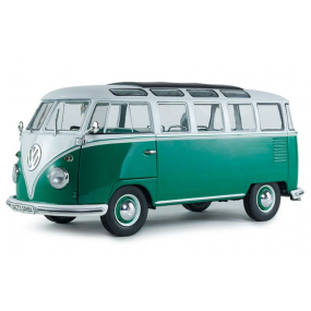 VW T1 Samba '62, groen/wit - 1:18 - Solido