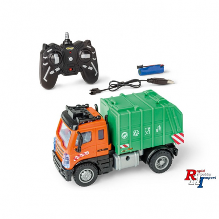Nano City vuilniswagen 1:50 2.4GHz, Carson
