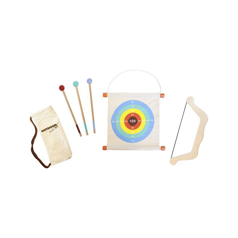 Outdoor active - Houten Pijl en Boogset met Tas