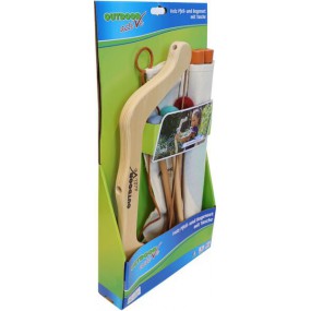 Outdoor active - Houten Pijl en Boogset met Tas