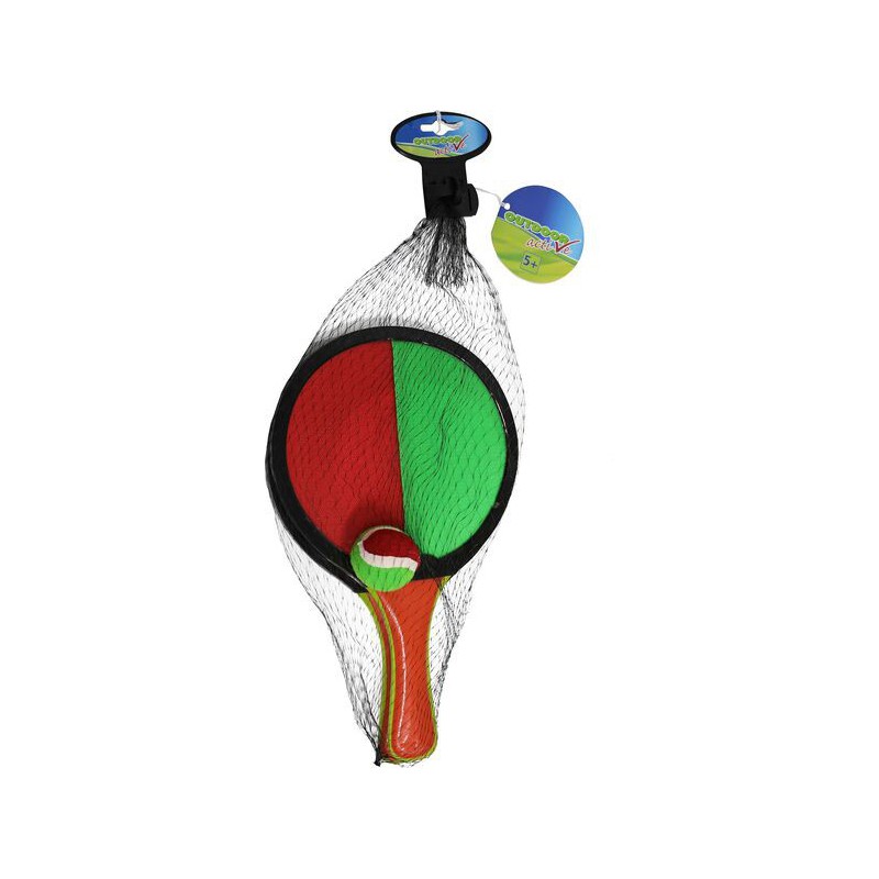 Outdoor active - Beachball tennis spel/klitterband