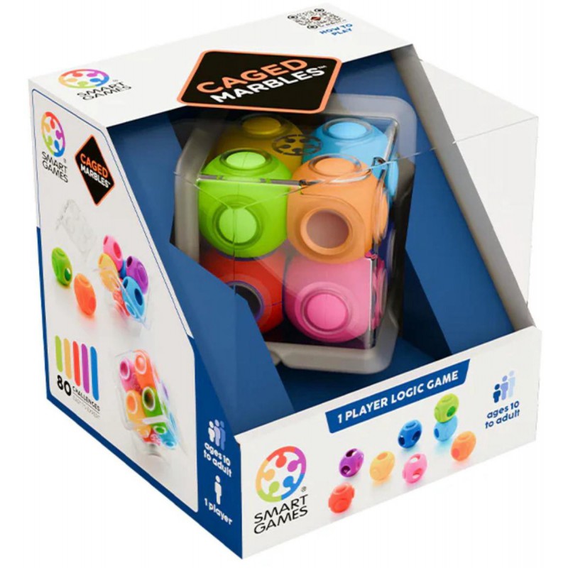 Smartgames - Caged Marbles (120 opdrachten)