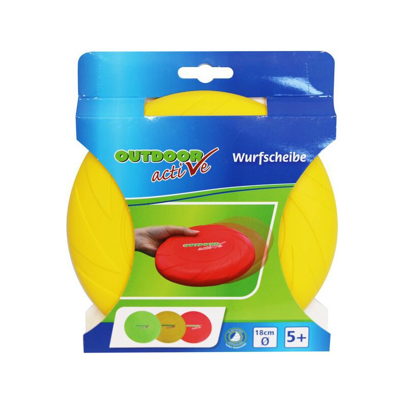 Outdoor active - Frisbee kunststof 18cm