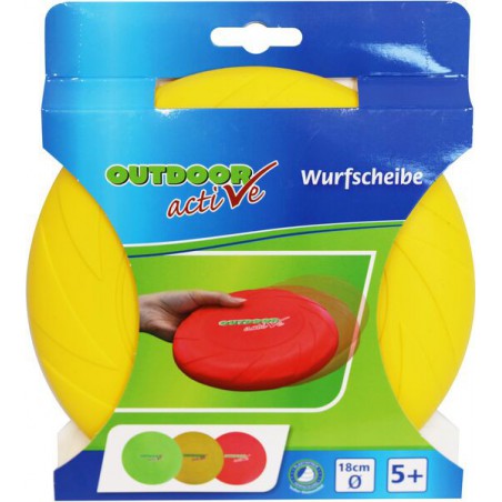 Outdoor active - Frisbee kunststof 18cm