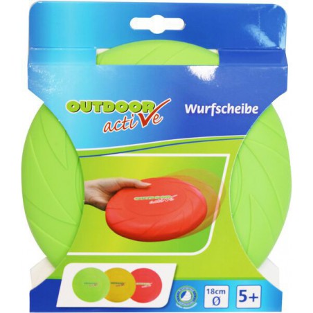 Outdoor active - Frisbee kunststof 18cm