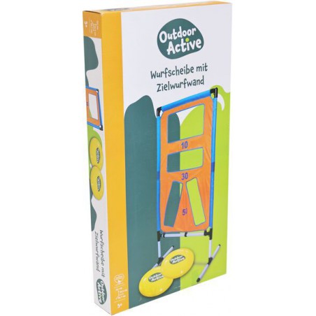 Outdoor active - Frisbee met doel wand