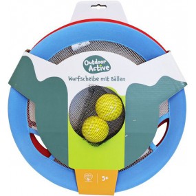 Outdoor active - Frisbee met ballen spel