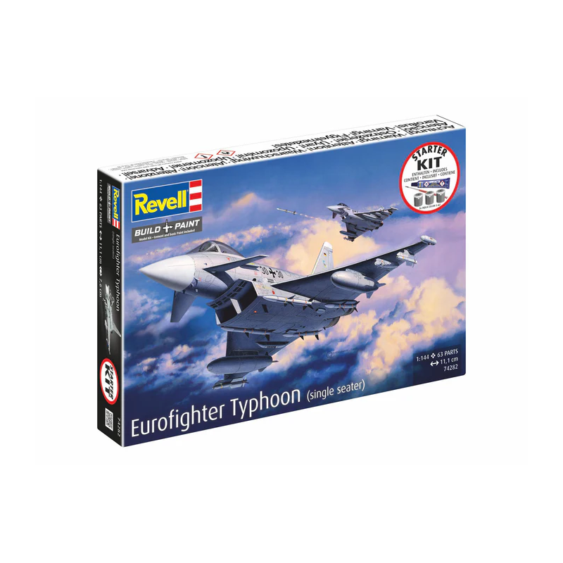 Eurofighter Typhoon (eenzit) 1:144 Startset, Revell 74282