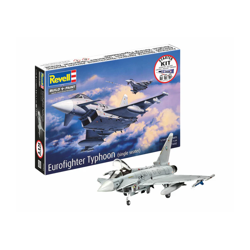 Eurofighter Typhoon (eenzit) 1:144 Startset, Revell 74282