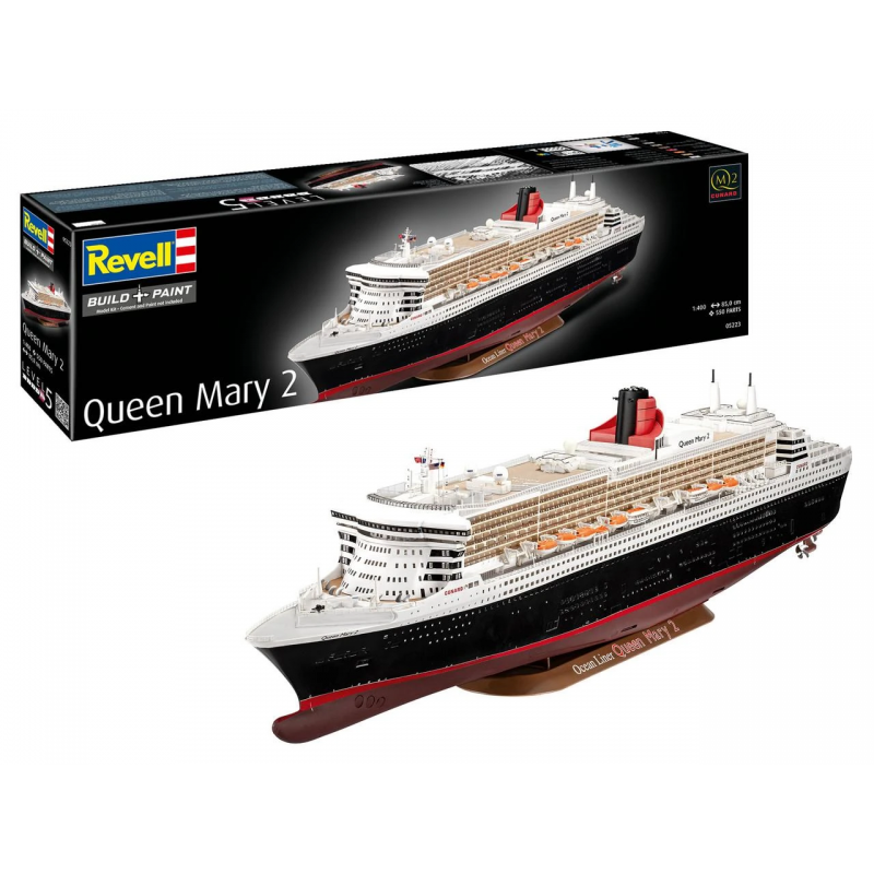 Queen Mary 2, 1:400, Revell 05223