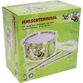 Trommel met drumstokken - Boogie Bee