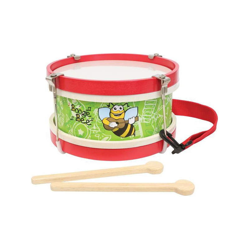 Houten marstrommel 22cm - Boogie Bee