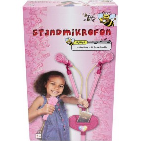 Draadloze microfoon met standaard - Boogie Bee