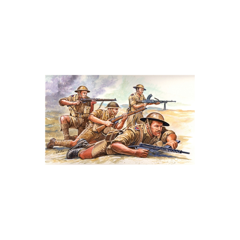 WWII British 8th Army, 1:72, Italeri