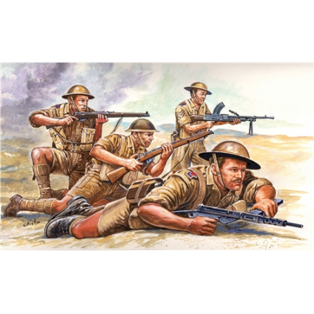 WWII British 8th Army, 1:72, Italeri