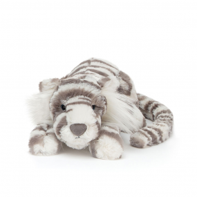 Little Sacha Snowtiger, Jellycat
