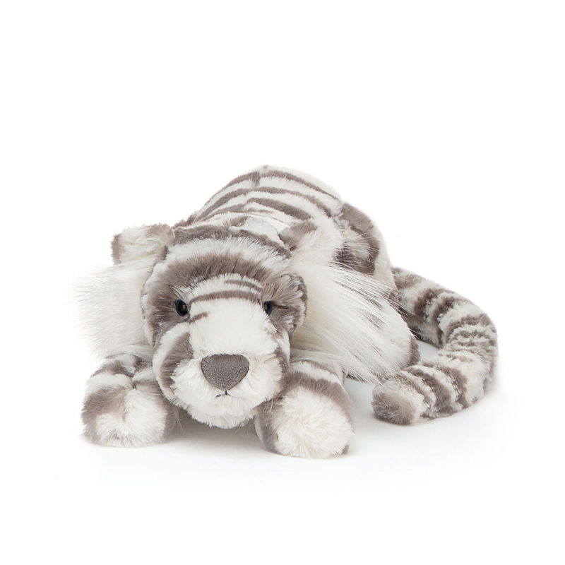 Little Sacha Snowtiger, Jellycat