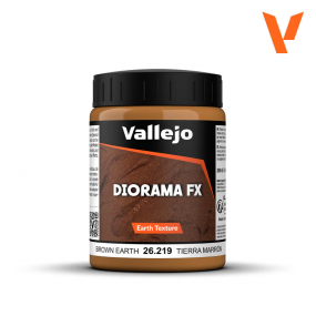 Brown Earth Texture - 200ml -  Diorama FX