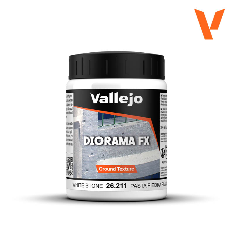 White Stone Paste Texture - 200ml -  Diorama FX